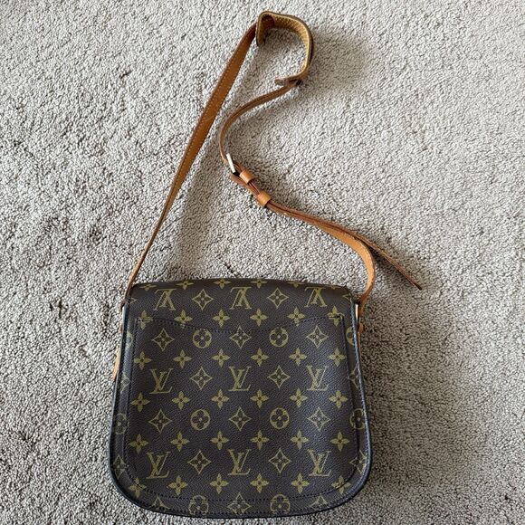 Authentic Louis Vuitton Monogram Saint Cloud Crossbody Bag Women’s With Free COA - Picture 2 of 9